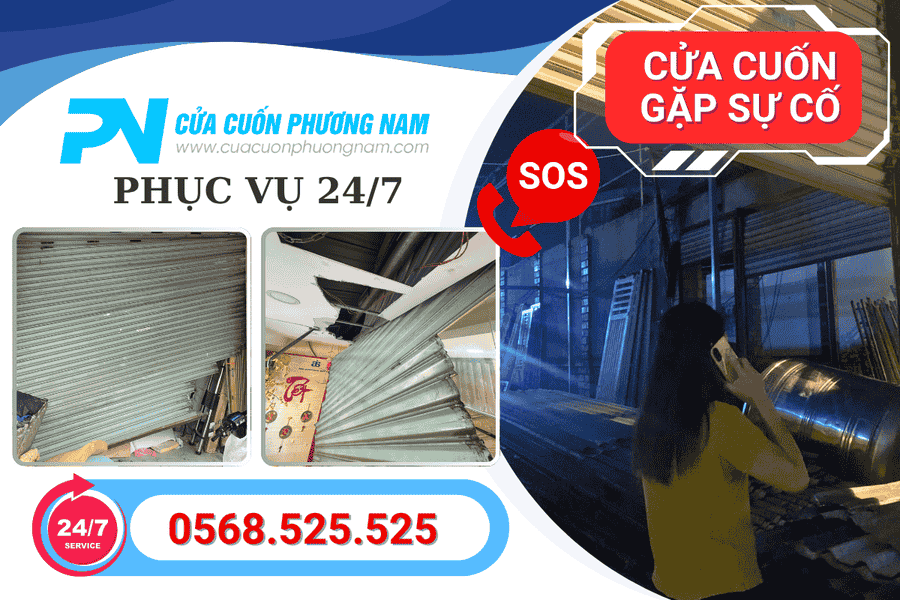 Bảng giá sửa cửa cuốn tại Gò Vấp – Cứu hộ cửa cuốn 247