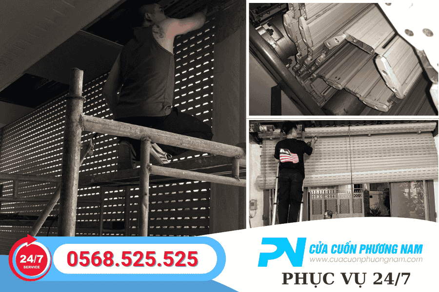 Bảng giá sửa cửa cuốn tại Gò Vấp – Cứu hộ cửa cuốn 247