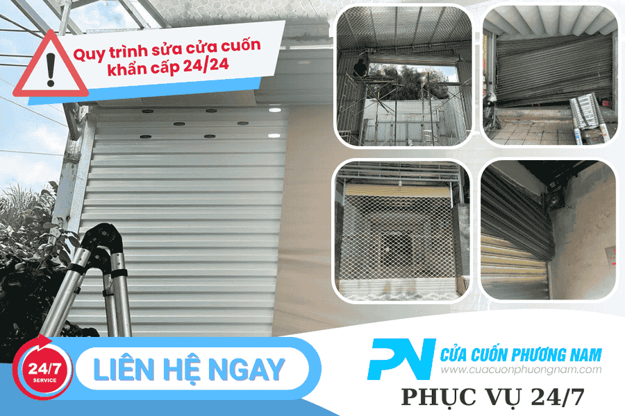 Dịch Vụ Sửa Cửa Cuốn Nhanh Chóng Tại Bình Thạnh