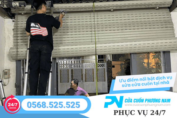 Dịch vụ sửa cửa cuốn tại nhà Gò Vấp – Uy tín, nhanh chóng, giá rẻ