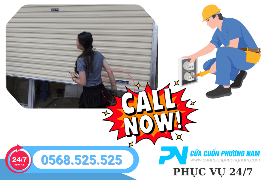 Nguy Hiểm Khôn Lường Khi Cửa Cuốn Kẹt Ban Đêm